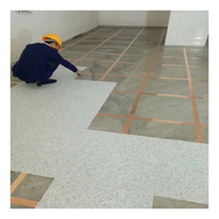 Revêtement de sol en vinyle PVC résistant au quartz sans formaldéhyde, carrelage de sol ESD