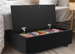 Holz-Mehrzweck-Unterbett-Aufbewahrung Unterbett-Organizer fr Kleidung  Spielzeug Unterbett-Aufbewahrung mit Rollen| Alibaba.com