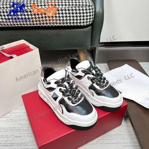 Zapatos Casuales de Piel de Becerro de Alta Calidad para Hombre y Mujer, con Cordones, Transpirables, para Deportes al Aire Libre, Verano y Otoño - Product Image 4