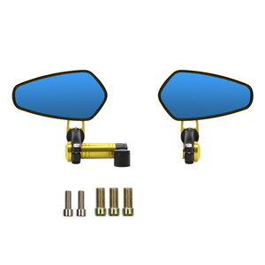 Nouveau rétroviseur universel pour guidon de moto, objectif HD anti-distorsion, en aluminium, multicolore, réglable - Product Image 1