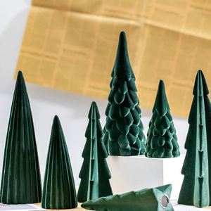 Custom Red/Green <b>Tree</b> Decor Desk Decoration <b>Christmas</b> Ornaments Luxury 10cm 30g - Product Image 2