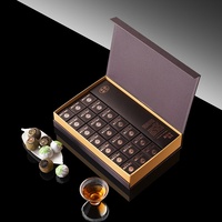 Thé Pu'er Fermenté Wangjiangnan Xinhui Xiaoqinggan en Boules, Coffret Cadeau de 21 Pièces, Vente en Gros, Livraison pour le Festival de la Mi-Automne, Idéal pour les Entreprises