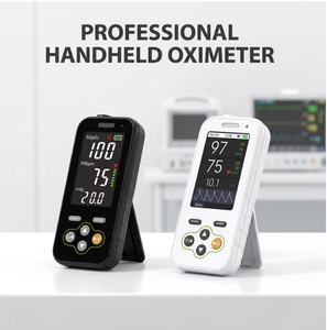 Oxymètre de pouls portable avec affichage SpO2, PR et fréquence cardiaque, moniteur rechargeable pour usage adulte et pédiatrique - Product Image 3