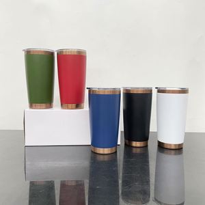 New Double Walled Stainless Steel Vacuum Insulation Powder Coated Colored Copper Plated 20oz Tumbler Cups - Product Image 3