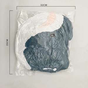 Bambola di peluche di squalo farcito morbida di alta qualità ispirata al disegno regalo di compleanno per bambini Logo personalizzato all'ingrosso - Product Image 4