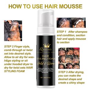 <span class=keywords><strong>Mousse</strong></span> pour cheveux avec marque privée personnalisée pour tresses <span class=keywords><strong>mousse</strong></span> pour cheveux coiffants extra-tenue - Product Image 5