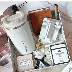 Regalos de cumpleaños Recuerdo de boda, Set Regalo de San Valentín Stay Cool Gift Set Tazas de abanico portátiles Paraguas de sol/ - Product Image 6