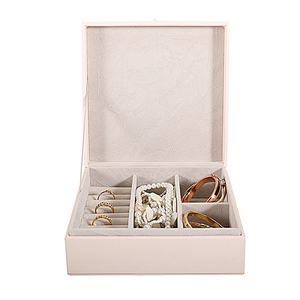 Custom Logo Travel Jewelry Box Portable Ring Velvet Storage Case Small Jewe Packaging Velvet Necklace Box
