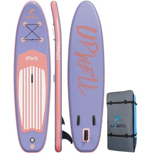 Planche à pagaie gonflable Upwell 320x81x15cm en PVC, planche de surf pour lacs, rivières et loisirs en plein air - Product Image 2