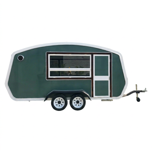 ZOWN 2026 Camion de cuisine mobile électrique à énergie solaire, couleur personnalisée, chariot de luxe pour barbecue, crème glacée et café, certifié CE, pour extérieur - Product Image 1