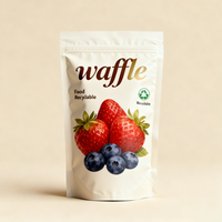 Vente Flash : Sachet Doypack Personnalisé avec Fermeture Éclair, en Matériau Écologique, Qualité Alimentaire, avec Logo Imprimé