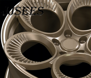 JJSEES Jantes forgées en acier bronze personnalisées 19/20 21 22 24 26 pouces à quatre feuilles de trèfle pour <span class=keywords><strong>Alfa</strong></span> <span class=keywords><strong>Romeo</strong></span> Zeekr Audi NIO - Product Image 5