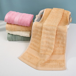 Toalla de Fibra de Bambú 33x71 cm, Color Sólido, Ecológica, Toalla Rectangular para Regalo, Toalla Facial de Algodón Puro, Suave y Absorbente - Product Image 4