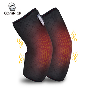 Comfier Riscaldata Ginocchio Brace Wrap con Massaggio, Vibrazione Massager Ginocchio con Riscaldamento Knee Pad per Knekneee Dolore, Gamba - Product Image 1