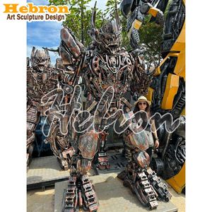 Escultura Geométrica de Metal de Acero Inoxidable de Gran Tamaño para Jardín, Artesanía Metálica, Estatua de <span class=keywords><strong>Hulk</strong></span> de Tamaño Real en Acero Inoxidable - Product Image 3