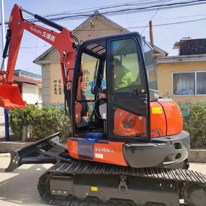 Offre Spéciale utilisé pour KUBOTA KX155 Mini pelle hydraulique sur chenilles Japon Original 1 an de garantie avec moteur à noyau - Product Image 1