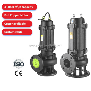 Pompe centrifuge submersible électrique à moteur triphasé en acier inoxydable anti-obstruction pour eaux sales et dragage de sable 2-3 pouces - Product Image 1