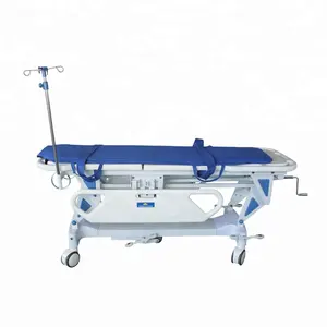 Patient Transfer Stretcher Trolley - Buy Adjustable Manual Hospital Patient Transport Emergency Stretcher Trolley,Transport