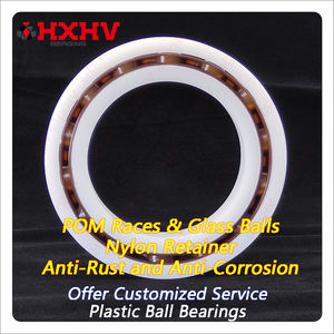 6X30X22Mm Kunststof Lagers Pvdf Ringen + Ptfe Naald + Siliciumcarbide Keramische Kogellagers - Product Image 4