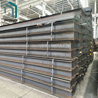 Poutre en acier de type H robuste Q235B Q355B SS400 laminée à chaud pour la construction industrielle