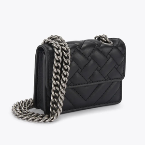 Nouveauté : Sac bandoulière mini pour femme, chaînes longues, <span class=keywords><strong>en</strong></span> cuir PU de luxe, sac à main micro de qualité - Product Image 1