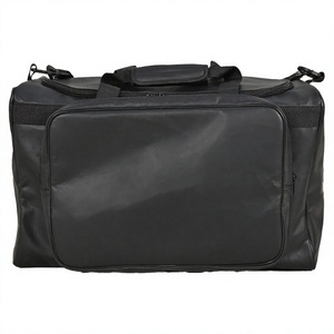 Customized 600D PVC Cordura Tote Duffle Gym Bag Men Water Resistant Zipper Closure Soft Leather Straps Canvas Travel Sports Use - Product Image 1
