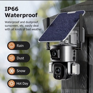 Caméra de sécurité réseau 4G Wi-Fi 8MP 10X 4X à double objectif avec zoom optique PTZ et suivi de mouvement, en promotion pour usage intérieur CMOS Cloud extérieur - Product Image 6