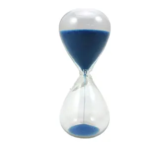 Cheap Small Clear Glass mouth Blown 3 5 10 minute Hourglass