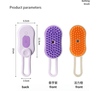 Peigne de massage à vaporiser pour animaux de compagnie, peigne à vapeur pour chat, brosses à poils pour animaux de compagnie, chat, chien