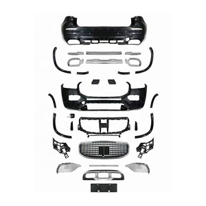 Pièces automobiles en gros, mise à niveau <span class=keywords><strong>m</strong></span>-style GLS63 Facelift, capot pare-chocs avant, jupe latérale, kit de carrosserie pour <span class=keywords><strong>Mercedes</strong></span> GLS GLS450 400 <span class=keywords><strong>350</strong></span> - Product Image 6