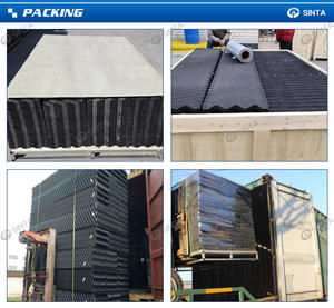 Delle acque reflue Gocciolando Filtro Sommerso Trattamento Biologico <span class=keywords><strong>SAFF</strong></span> MEDIA Cross Scanalata di Riempimento per Torre Di Raffreddamento - Product Image 5