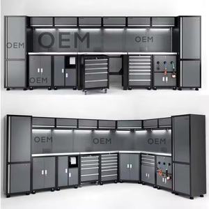 Station de travail de réparation automobile outil de réparation automobile combinaison d'outils armoire à outils atelier de chariot établi d'entretien multifonctionnel - Product Image 1