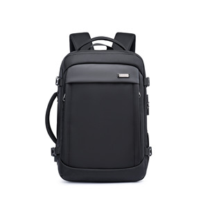 高品質防水・盗難防止機能付きUSBポート搭載18インチ多機能ビジネススクール旅行用バックパック - Product Image 2