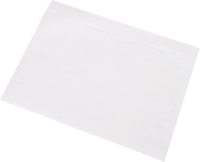 Enveloppes de la liste d'emballage, 115x140mm, pochettes transparentes auto-adhésives étanches à charge supérieure, étiquettes de livraison antidérapantes, 50 pièces