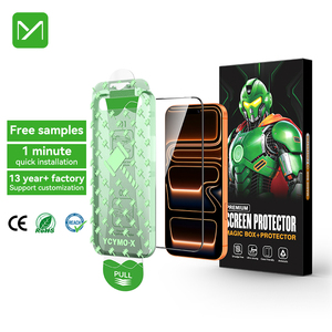 Protector de Pantalla para iPhone 18 <span class=keywords><strong>Pro</strong></span> Max, Dureza 9H, Cristal Templado Transparente HD, Eliminación Automática de Polvo, Sin Burbujas, Compatible con iPhone 18, 17, 16 - Product Image 1