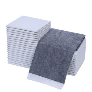 Tapis d'apprentissage jetables anti-colmatage à dispersion rapide de liquide, gaufrés en losange, pour l'entraînement à la propreté en intérieur et les voyages en extérieur - Product Image 4