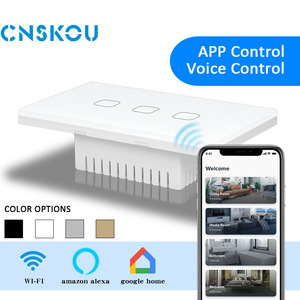 CNSKOU 118 Type WiFi <b>Touch</b> <b>Switch</b> 2.4Ghz Tuya Smart App Control For Home Automation - Product Image 3
