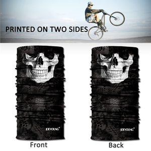 Máscara Facial con Diseño de Calavera, Protección UV, Antipolvo, Pañuelo para el Cuello, Bandana, Accesorio para la Cabeza, para Motocicleta - Product Image 6