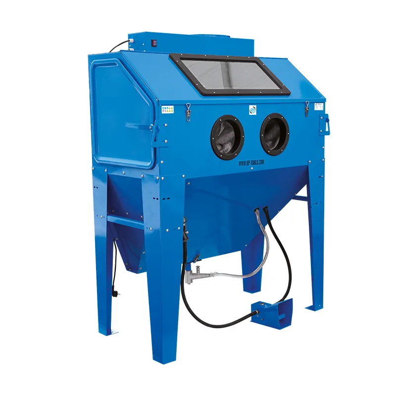 Advanced Abrasive Perfect Surface Finishing Best Seller Recycle Sand Blasting Cabinet, Car Rust Removing Sandblaster