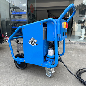 Líneas de procesamiento Limpieza crítica Sin residuos Cabezal de bomba de acero inoxidable Lavadora a presión eléctrica segura para alimentos - Product Image 1