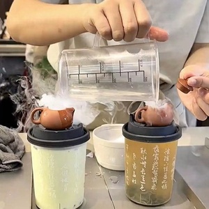 ミニティーポットミルクティー蓋装飾カンフー茶飲料装飾カバーアクセサリー紫粘土中国ティーポット - Product Image 3