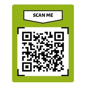 Autocollant en vinyle rectangulaire résistant à la décoloration, bords renforcés, impression numérique, vernissage mat, codes QR pour Facebook Instagram - Product Image 4