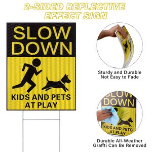 Señales de tráfico de estilo personalizado, seguridad vial plegable y precaución, señal de tráfico vial, señales de calle - Product Image 2