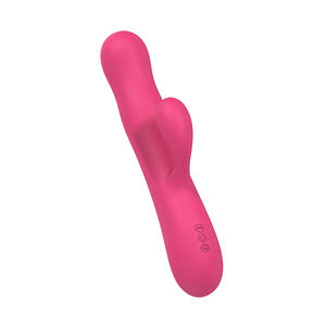 Venta caliente recargable completo líquido silicona G punto consolador masaje conejo vibradores juguetes sexuales para mujer - Product Image 5