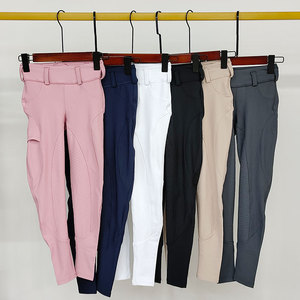 Nuovi prodotti 5 colori calzoni equestri per <span class=keywords><strong>bambini</strong></span> LOGO personalizzato Leggings <span class=keywords><strong>equitazione</strong></span> per <span class=keywords><strong>bambini</strong></span> pantaloni cavallo - Product Image 5