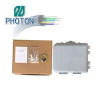 RJ45 FTTH 8FE + Modem XPON Luar Ruangan PoE Terbalik