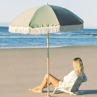 Premium Fringe Beach Umbrellas with Tassels