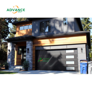 <span class=keywords><strong>Porte</strong></span> <span class=keywords><strong>de</strong></span> <span class=keywords><strong>garage</strong></span> en acier <span class=keywords><strong>motorisée</strong></span> automatique résidentielle isolée <span class=keywords><strong>de</strong></span> style chinois moderne pour la maison villa avec <span class=keywords><strong>porte</strong></span> d'homme - Product Image 3