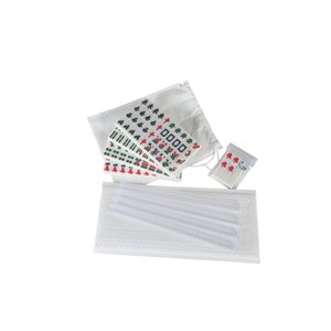 24mm 168Pcs Malaysian Travel <b>Mahjong</b> 4 Players Lion Head Mini <b>Set</b> With Drawstring Bag - Product Image 6