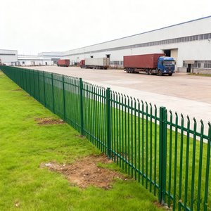 Panneaux de clôture de jardin en acier à faible teneur en carbone, revêtement poudré moderne, pour <span class=keywords><strong>balcon</strong></span> et cour résidentiels - Product Image 5